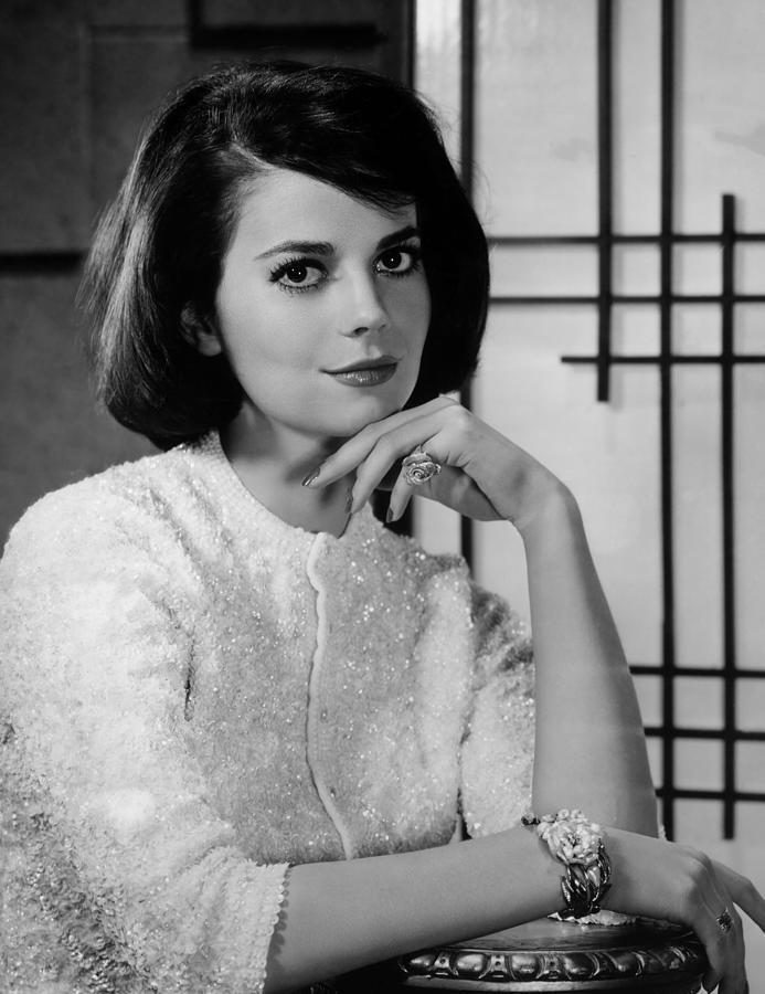 Natalie Wood: Classical Elegance In The Studio Photograph by Globe ...