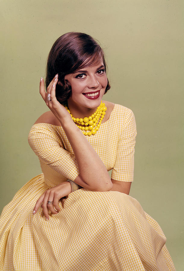 Natalie Wood In The Daily News Color Photograph by New York Daily News Archive