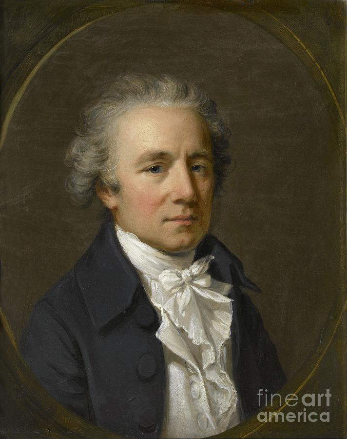 Nathaniel Marchant, Ra, C.1780 Painting by Hugh Douglas Hamilton