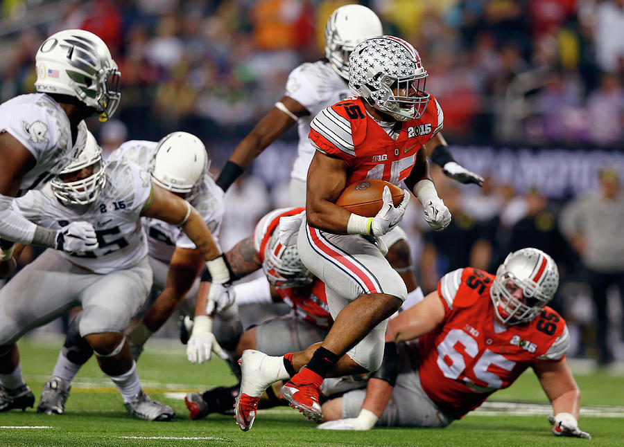 University Of Oregon Photograph - National Championship by Tom Pennington