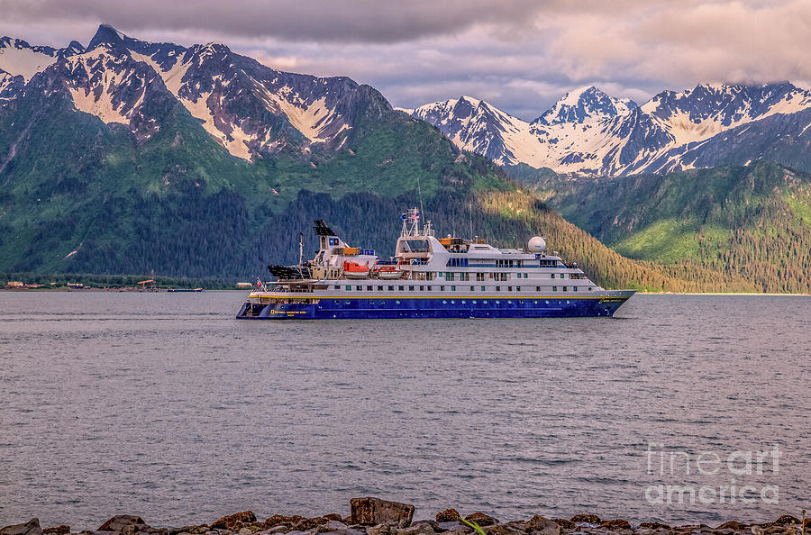 Summer Photograph - National Geographic Ship by Robert Bales