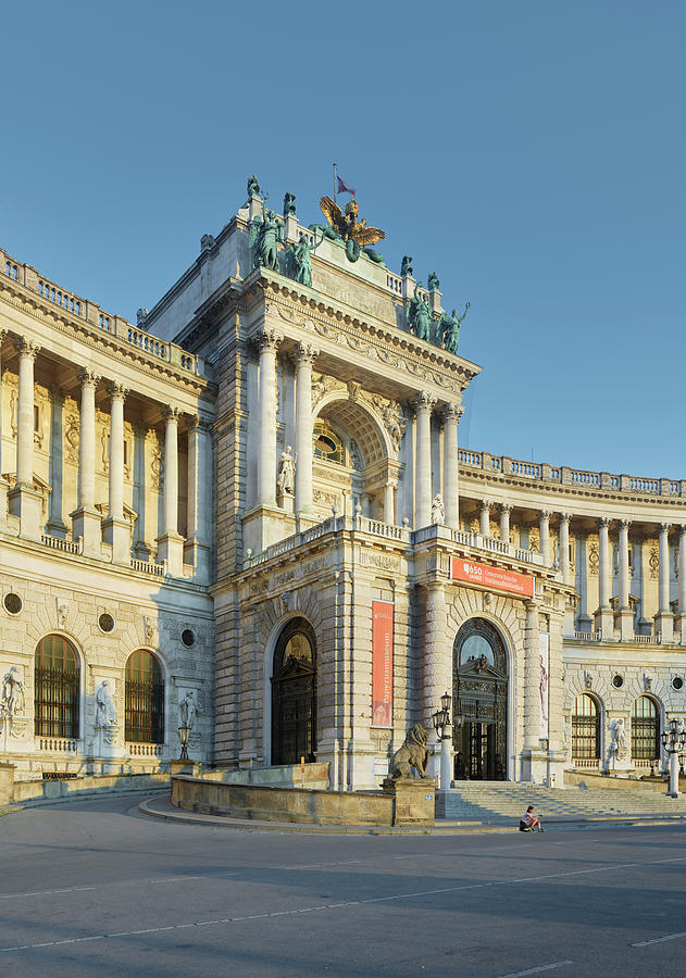 National Library, Heldenplatz, 1st District, Inner City, Vienna, Austria Photograph by Rainer Mirau