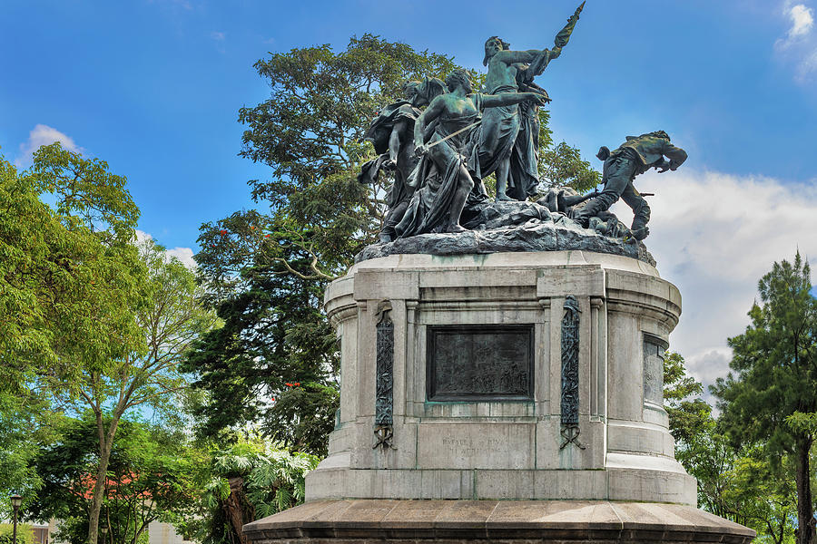 National Monument of Costa Rica in National Park of San Jose