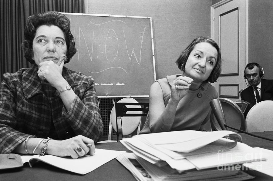 National Organization For Women Leaders Photograph by Bettmann