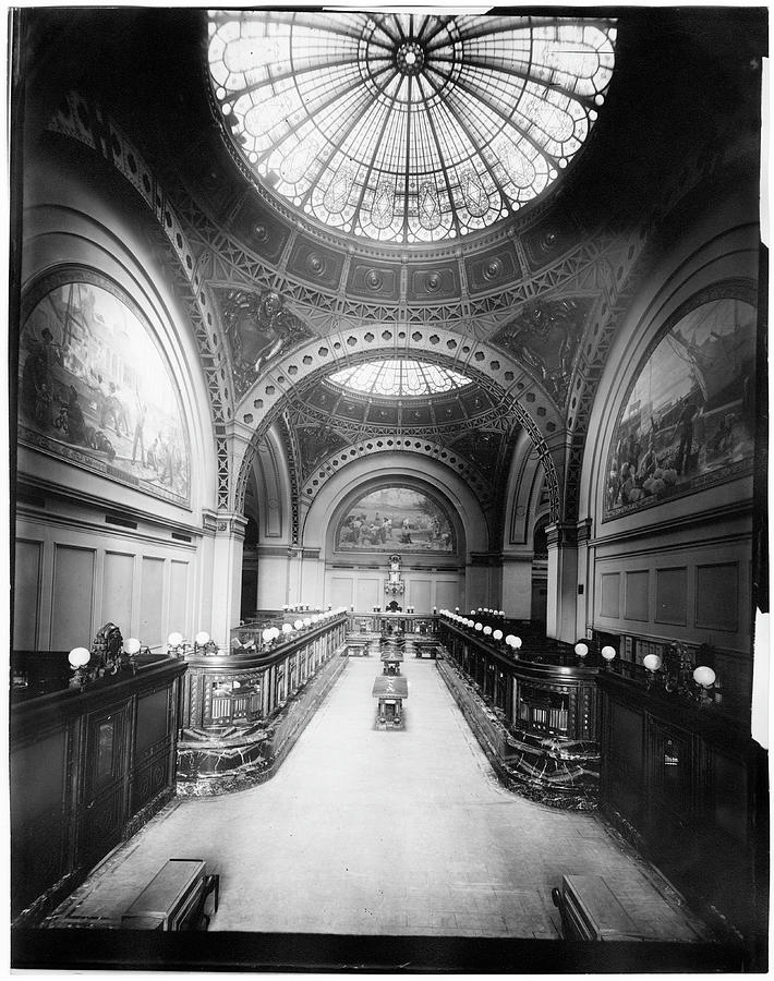 National Park Bank Of New York Photograph by The New York Historical Society