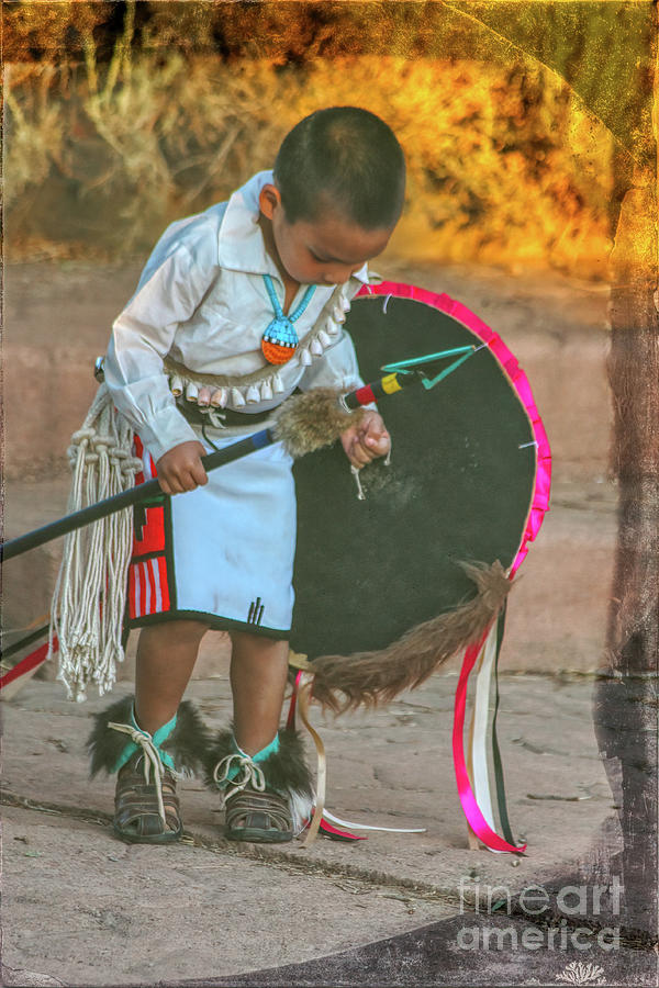Native American Boy Celebration Dance Photograph by Janice Pariza