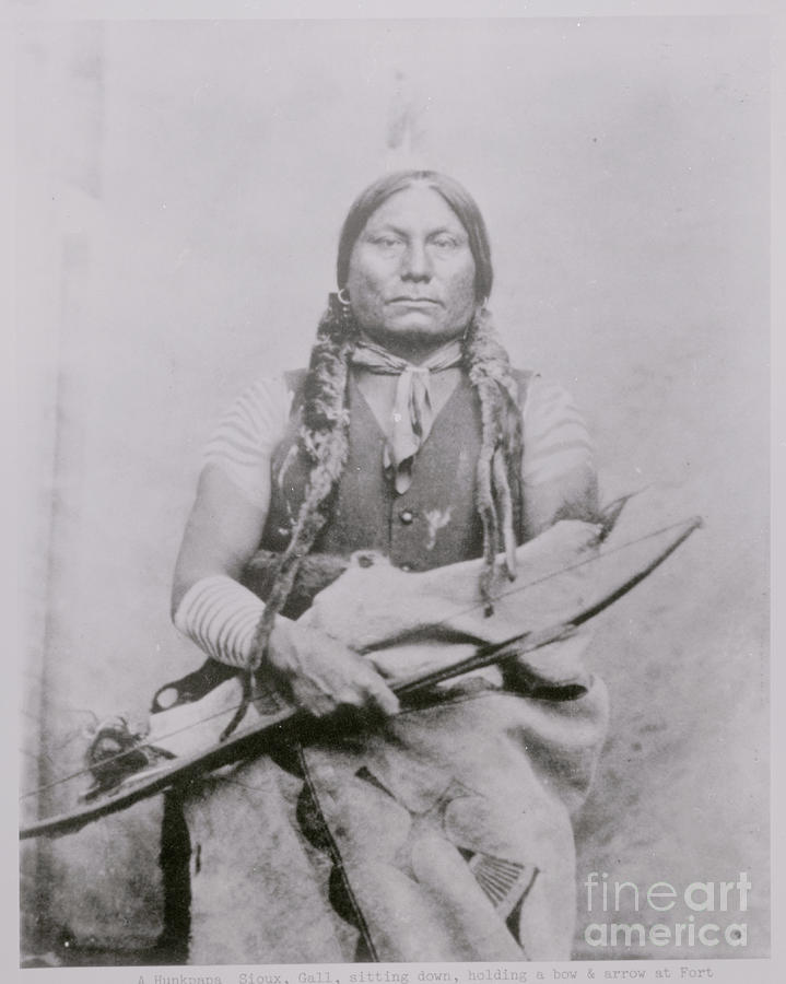 Native American Holding Bow And Arrow Photograph by Bettmann