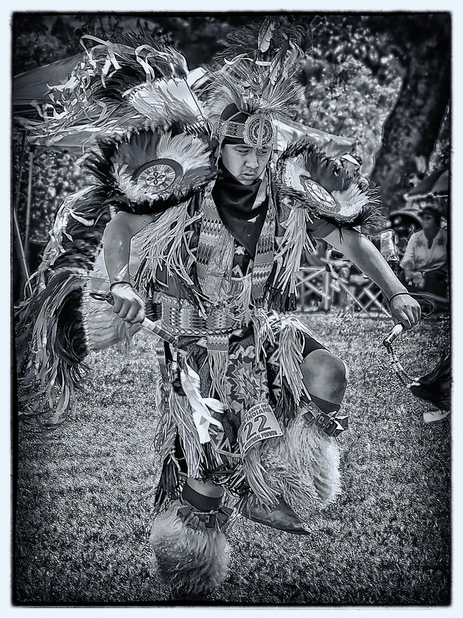 Native American Pow Wow Photograph by Donald Pash