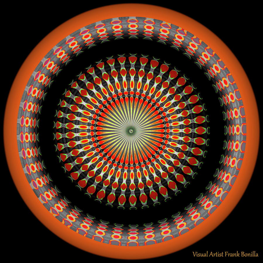 Native American Sun Two Digital Art by Frank Bonilla