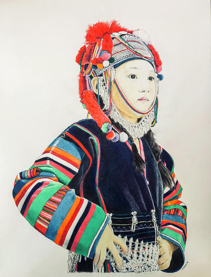 Native Dress Drawing by Robert H Ward - Fine Art America