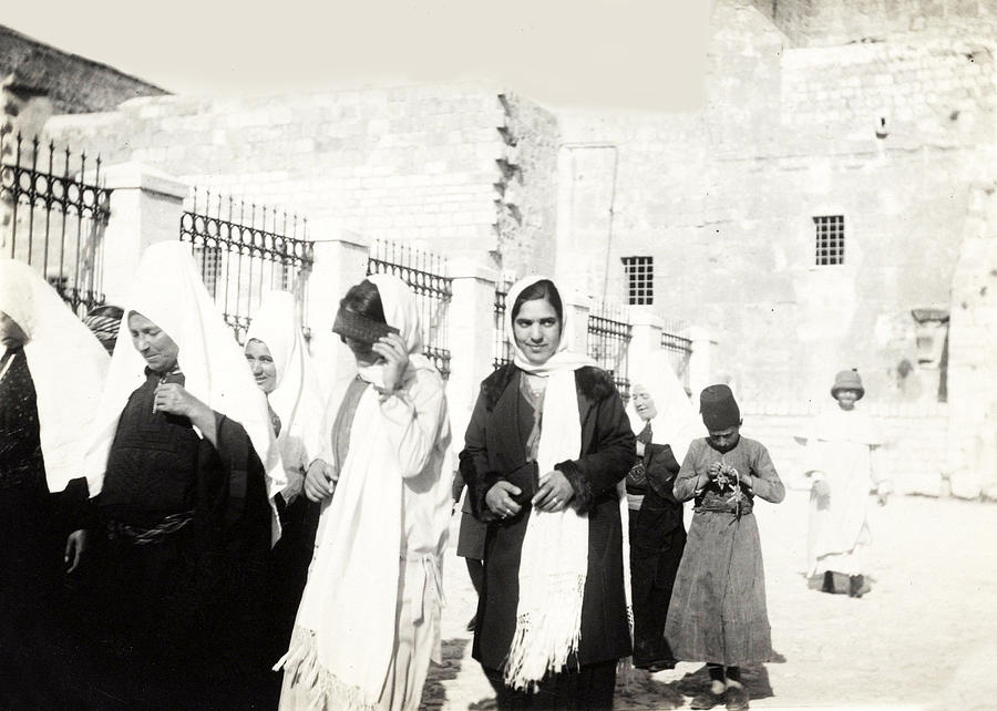 Nativity Square 1926 Photograph by Munir Alawi