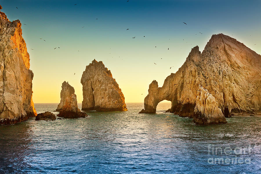 Lucas Photograph - Natural Rock Formation At Lands End by Ruth Peterkin