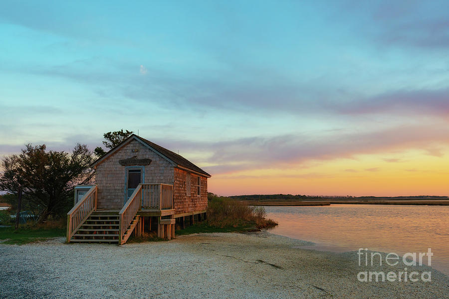 Naturalist Shack Sunset  Photograph by Michael Ver Sprill