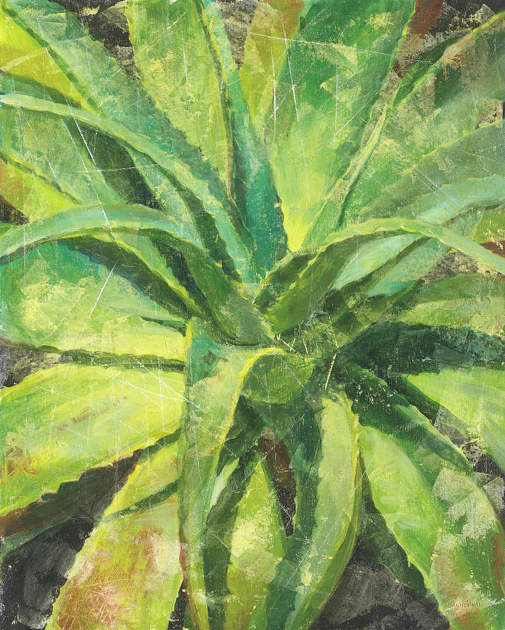 Aloe Painting - Nature Delight Iv by Danhui Nai