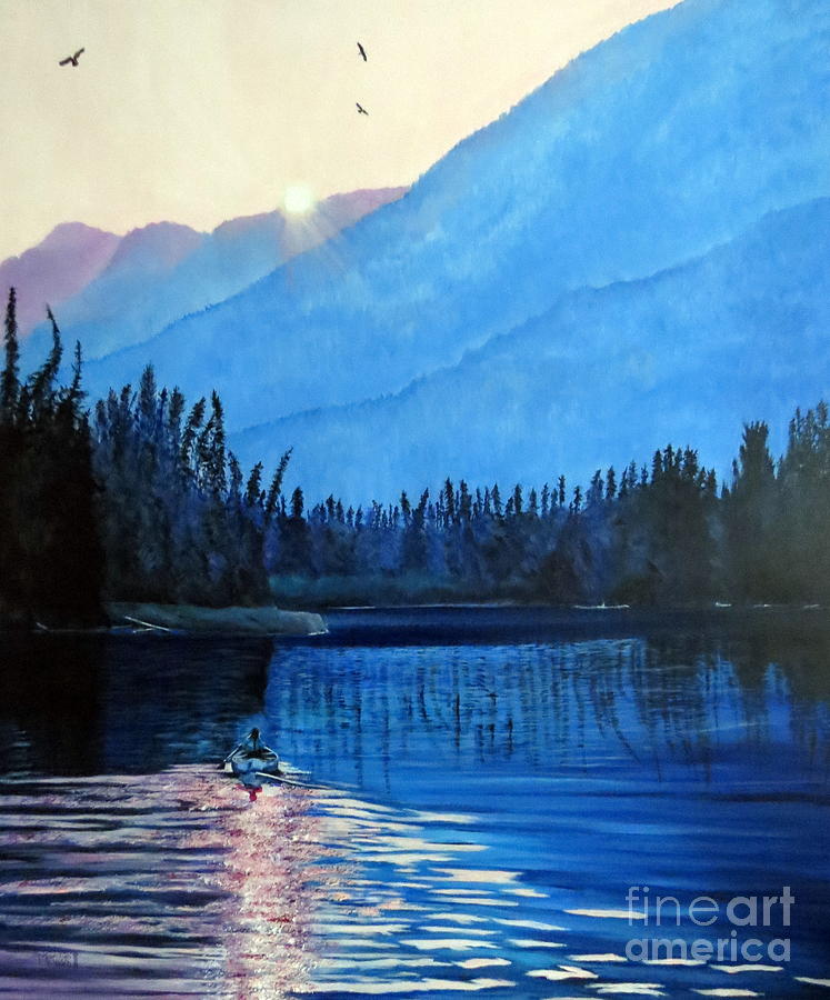 Nature Feels Painting by Marilyn McNish