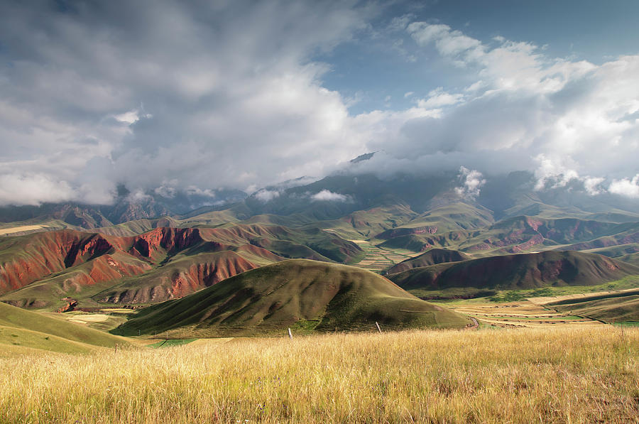 Nature Scenery Of Qinghai China Photograph by Choon Loon