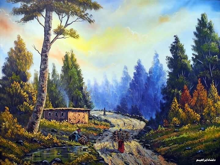 Nature Painting by Vishal Gurjar - Fine Art America