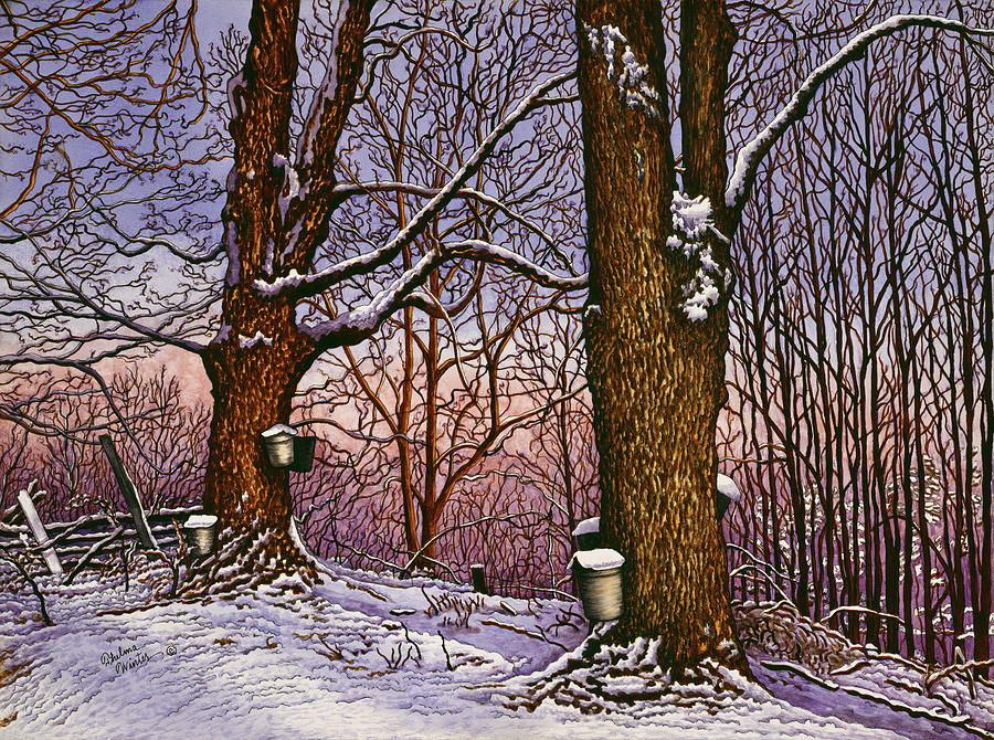 Natures Sweet Gift Painting by Thelma Winter