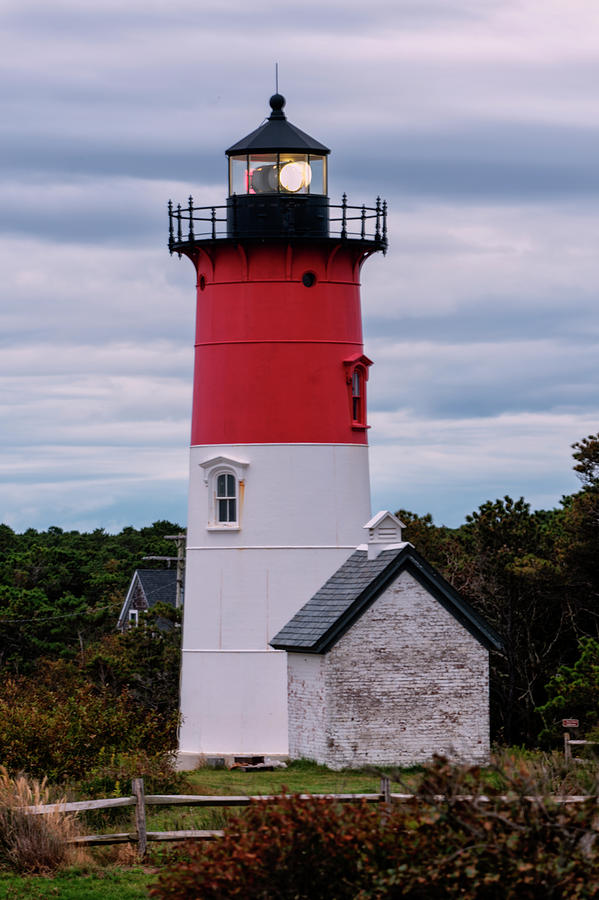 Nauset Lighthouse - 5054 Photograph by Jean-Pierre Ducondi