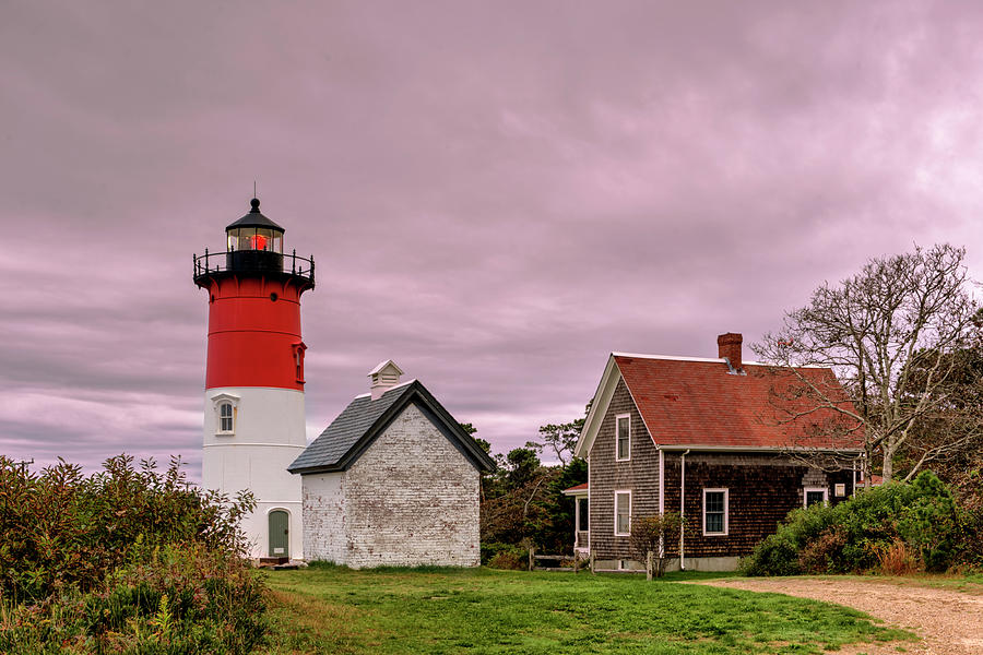 Nauset Lighthouse - 5066 Photograph by Jean-Pierre Ducondi
