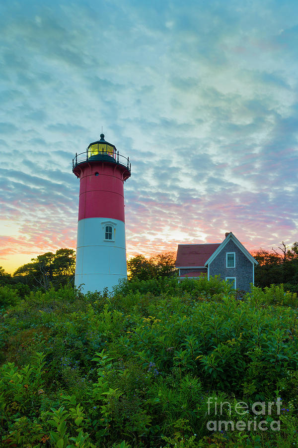 Nauset Lighthouse Sunset Photograph by Craig Shaknis