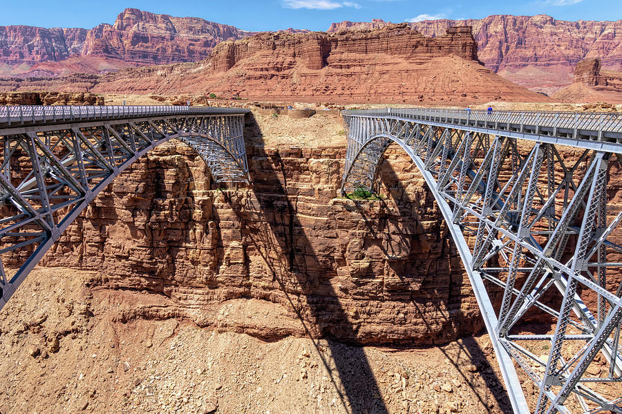 Navajo Bridges in Arizona  Photograph by Debra Martz