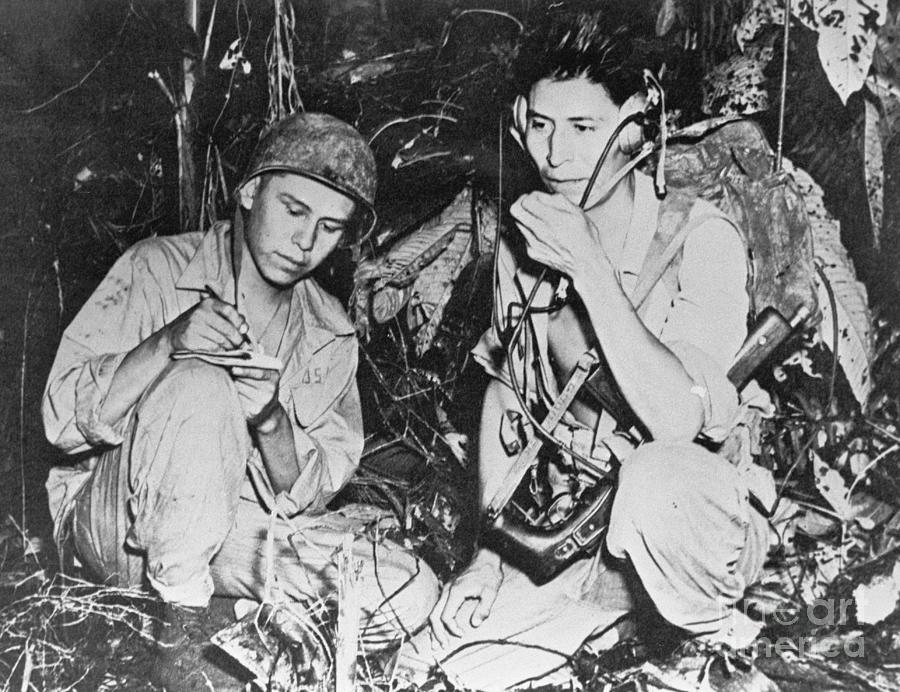 Navajo Code Talker Photograph By Bettmann Fine Art America