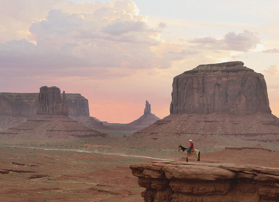 Navajo Rider  Photograph by Gordon Beck