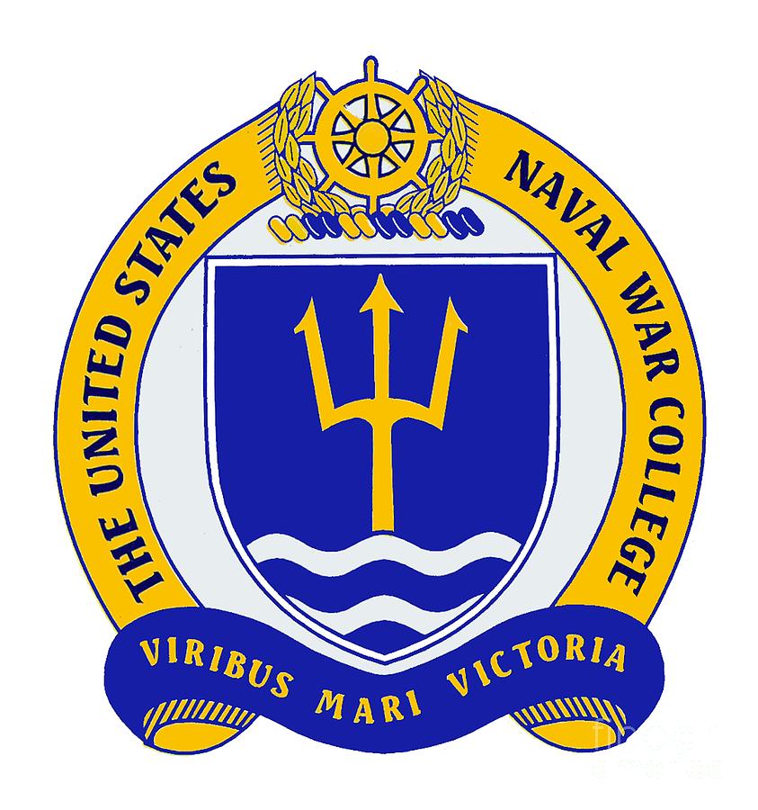 Naval War College Crest Digital Art by Nikki Sandler - Fine Art America