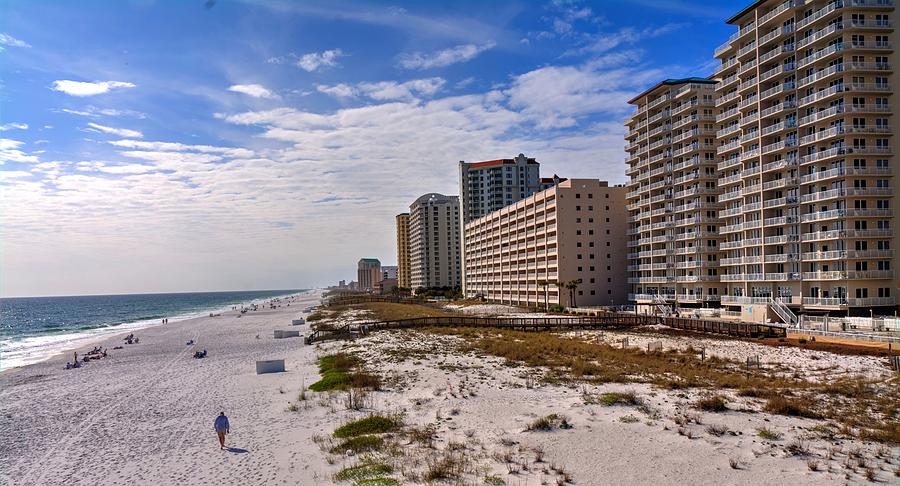 Navarre Beach Skyline Photograph by Paul Lindner | Fine Art America