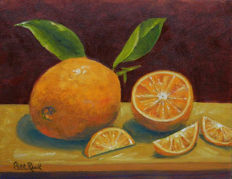 Navel Oranges Painting by William Reed