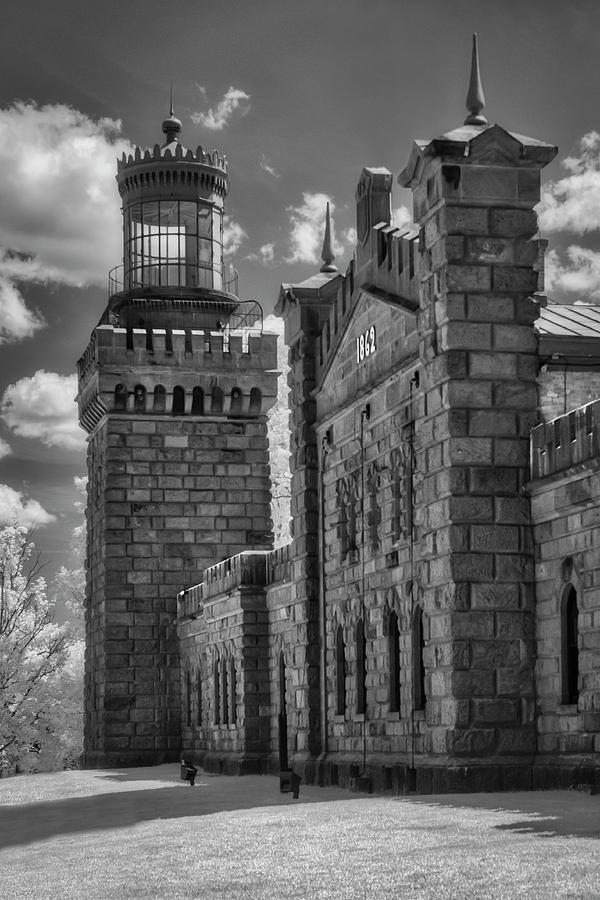 Navesink Twin Lights Tower Photograph by Susan Candelario