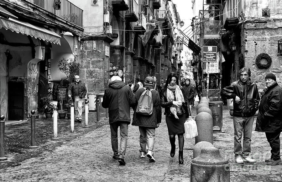 Navigating Naples Italy Photograph by John Rizzuto