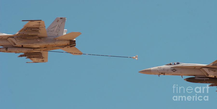 #1 Navy Jets Refueling #1 Photograph by Tap On Photo