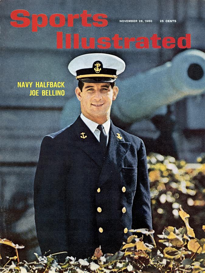 Navy Joe Bellino Sports Illustrated Cover Photograph by Sports Illustrated