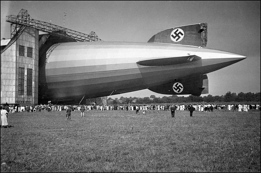 Nazi Monster - Graf Zeppelin Painting by Unknown