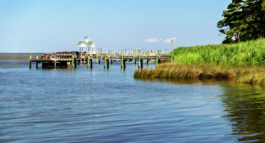 NC Outer Banks Waterscape Photograph by Brian Wallace