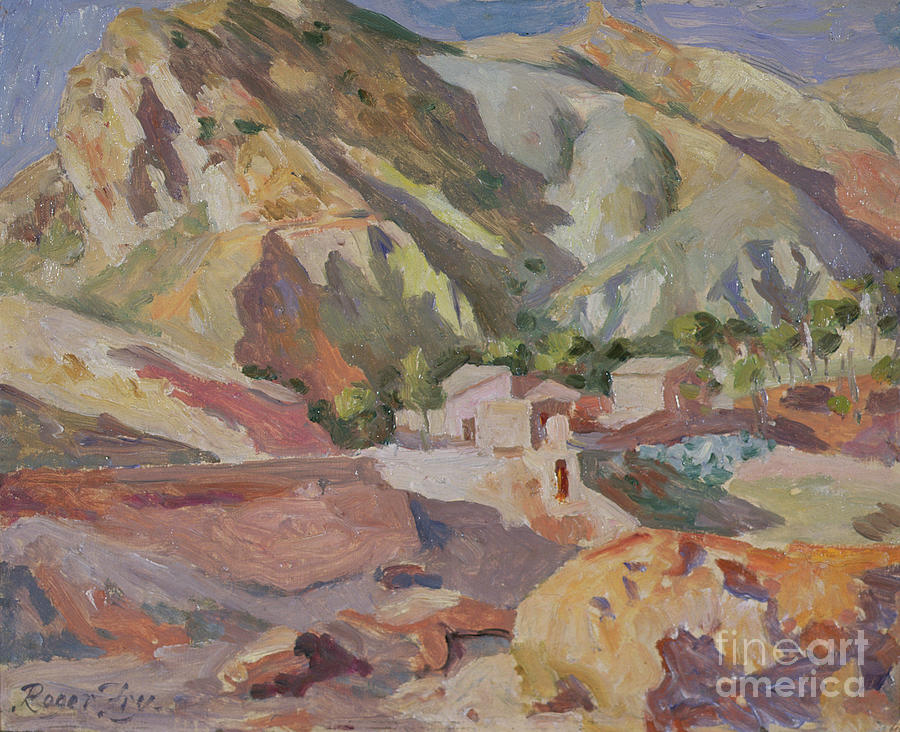 Near Murcia, Spain, 1933 Painting by Roger Eliot Fry