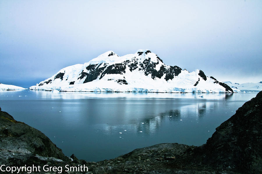 Near Paradise Bay Antarctica Photograph by Greg Smith