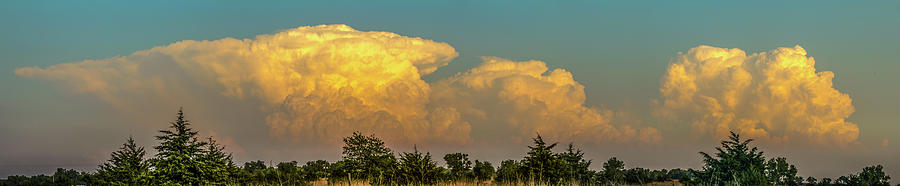 Nebraska Sunset Thunderheads 042 Photograph by NebraskaSC