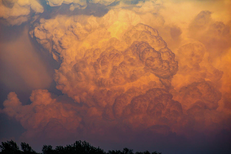 Nebraska Sunset Thunderheads 059 Photograph by NebraskaSC