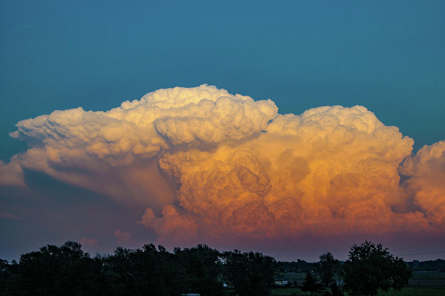Nebraska Sunset Thunderheads 061 Photograph by NebraskaSC