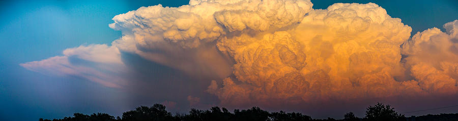 Nebraska Sunset Thunderheads 062 Photograph by NebraskaSC