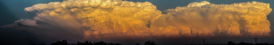 Nebraska Sunset Thunderheads 076 Photograph by NebraskaSC