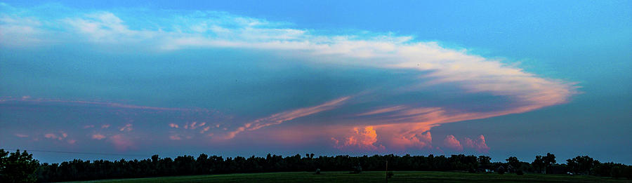 Nebraska Sunset Thunderheads 080 Photograph by NebraskaSC