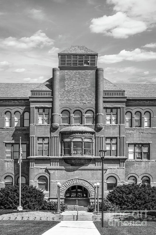 Nebraska Wesleyan Old Main Vertical Photograph by University Icons