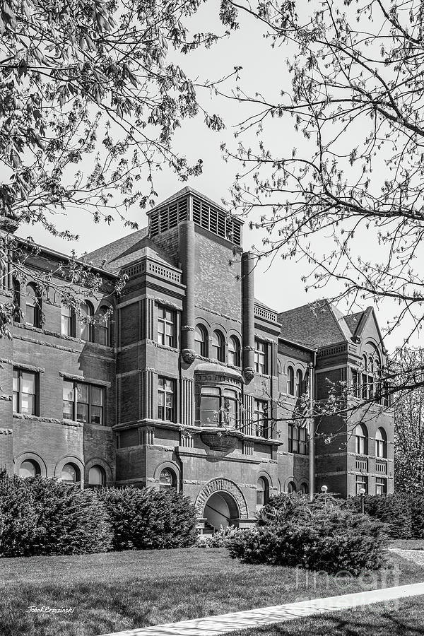 Nebraska Wesleyan University Old Main Side View Photograph by University Icons