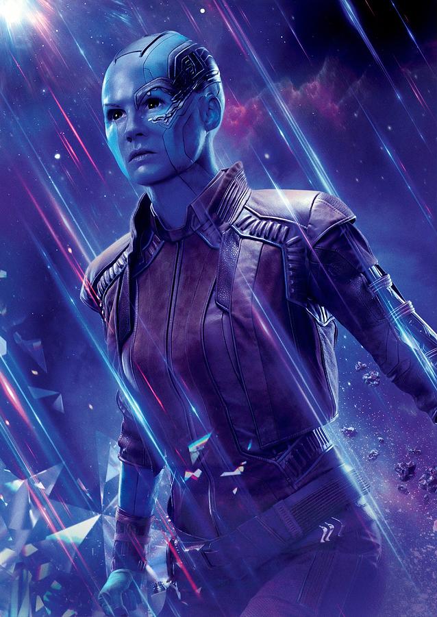 Iron Man Digital Art - Nebula Avengers Endgame by Geek N Rock Iron Man Digital Art - Nebula Avengers Endgame by Geek N Rock