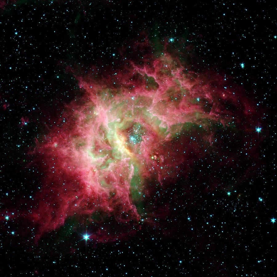 Nebula Photograph by Nasa/jpl/caltech/spl