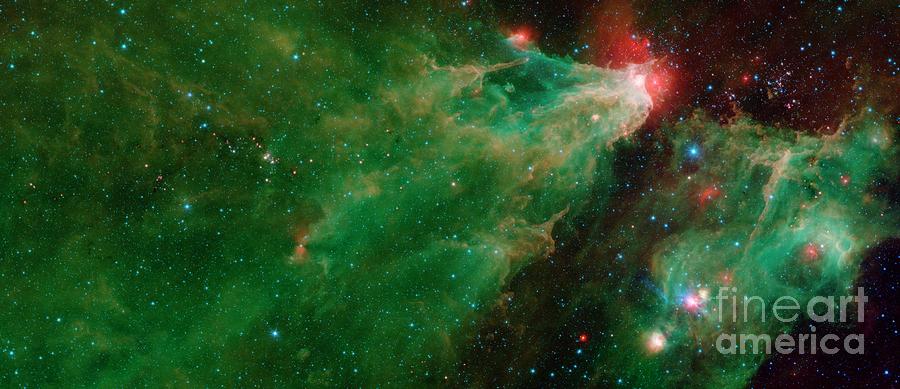 Nebula Of Gas And Dust Containing Stars Photograph by Nasa/jpl-caltech/science Photo Library